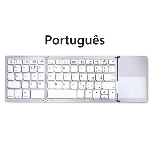 Mini Bluetooth Keyboard with Touchpad for Android IOS Windows Three