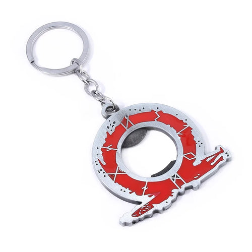 Game God of War Ragnarok Keychain Kratos The World Serpent Jormungandr