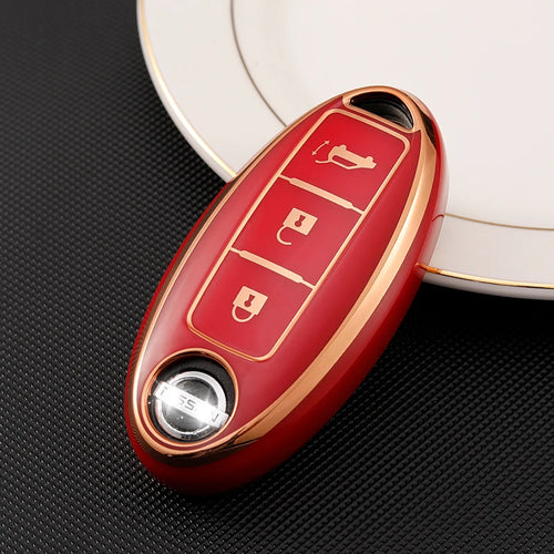 TPU Car Key Cases for Nissan Juke X-trial Qashqai Micra Leaf Note