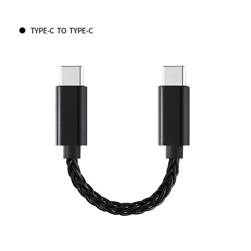 USB Type C To Type C DAC Hifi Adapter Earphone Amplifie Digital