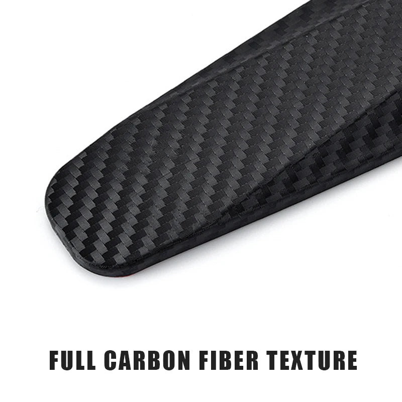 Carbon Fiber Car Front And Rear Bumpers Anti Collision Strips Exterior