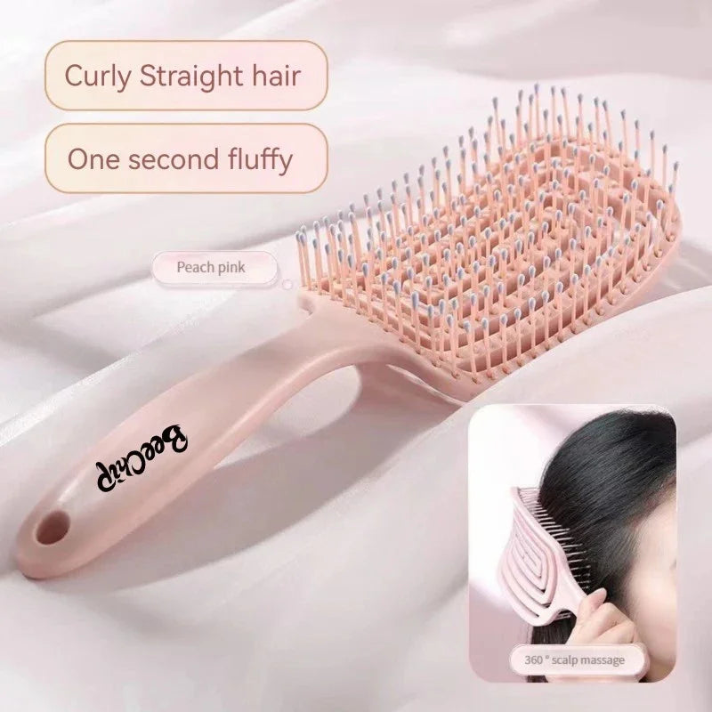 Hairbrush Air Cushion Comb Fluffy Anti-Hair Loss Massage Hair Brush