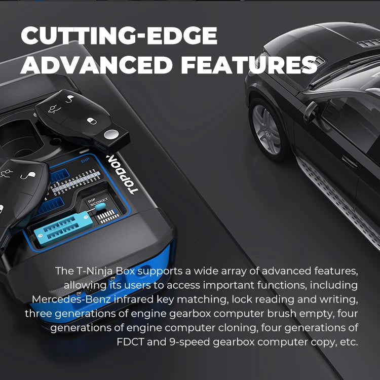 TOPDON T-Ninja Box Obd2 Smart Pro Car Key Programmer Device Car