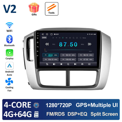 Android Smart System for Honda Pilot 1 2005 2006 - 2008 Navigation GPS