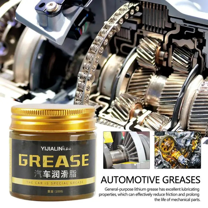 Automotive Grease 100g Waterproof Lubricant High Temp Grease Wheel