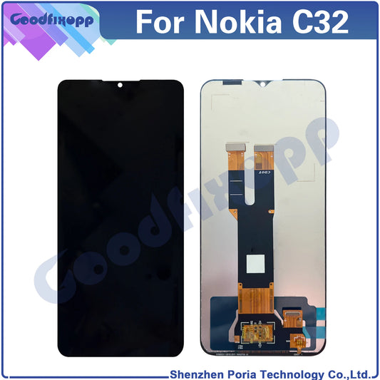 For Nokia C32 LCD Display Touch Screen Digitizer Assembly Repair Parts