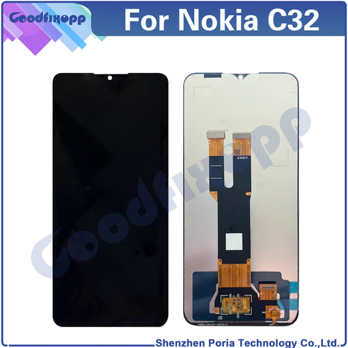 For Nokia C32 LCD Display Touch Screen Digitizer Assembly Repair Parts