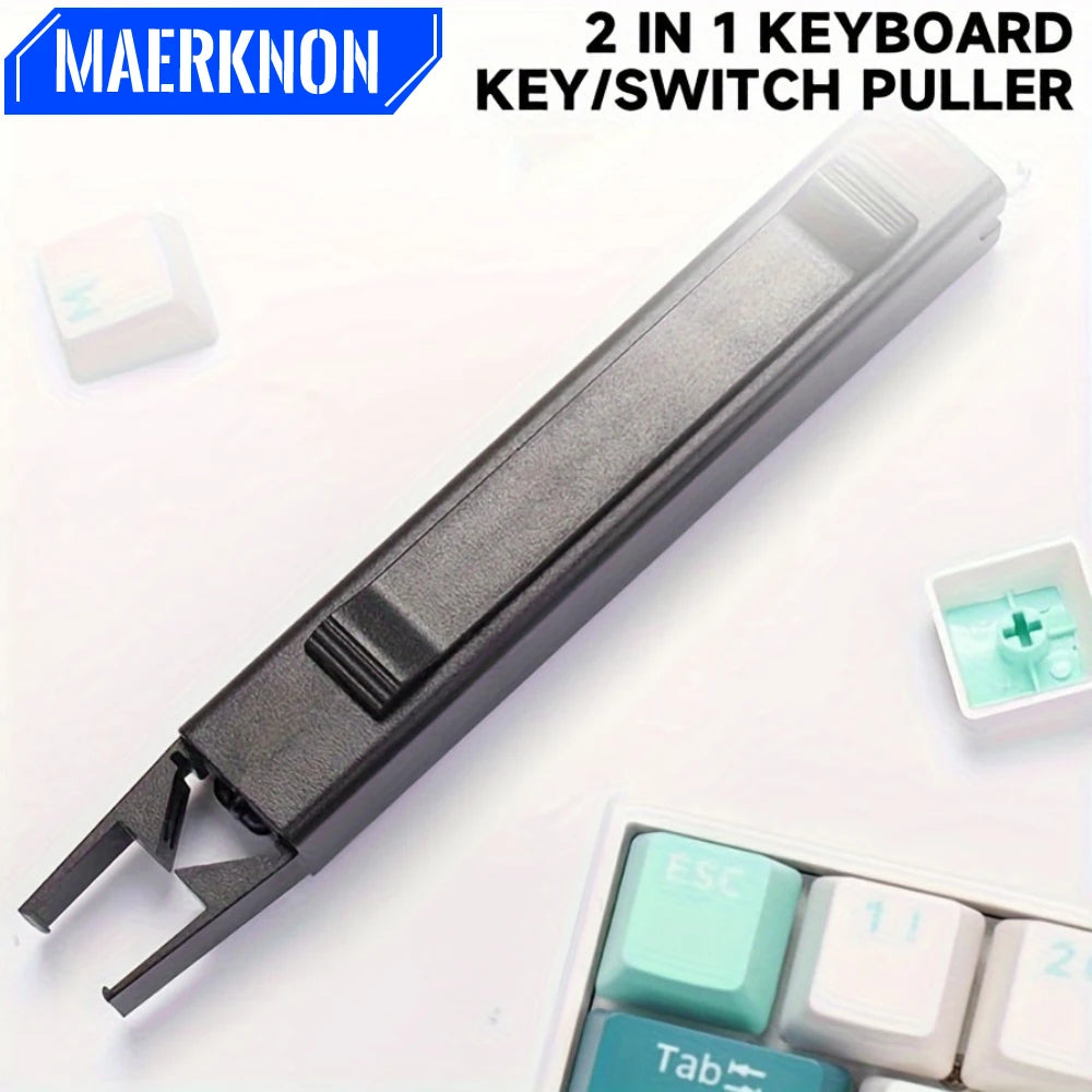 New 2 in 1 Keycap Puller Switch Puller for Mechanical Keyboard Gaming