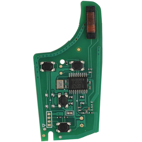 jingyuqin 2/3/4/5 Buttons Car Remote Key DIY for OPEL/VAUXHALL Astra J