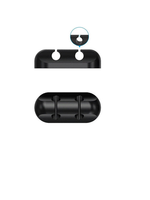 Silicone USB Cable Organizer Cable Winder Desktop Tidy Management