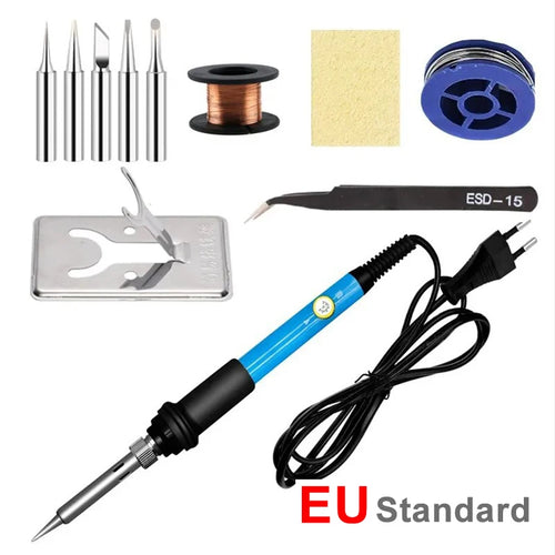 Adjustable Temperature Electric Soldering Iron 220V / 110V 60W