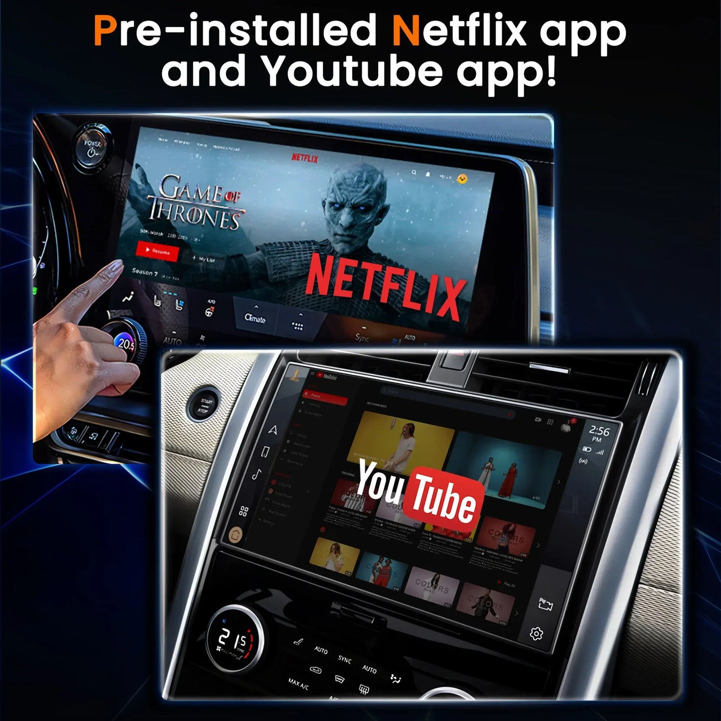 Android 13 CarPlay Smart Ai Box Android Wireless CarPlay Android Auto