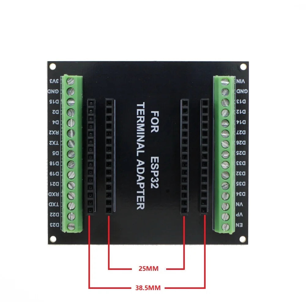 ESP32 Expansion Board Compatible with ESP32 WiFi Bluetooth Development