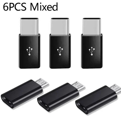 Micro USB To Type C Android Phone Adapters OTG Converter USB C Male To