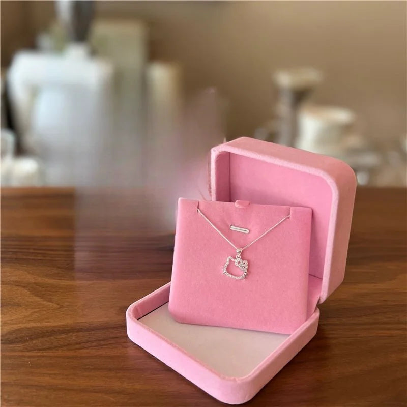 Kawaii Hello Kitty Sanrio Anime Clavicle Chain Pendant Necklace