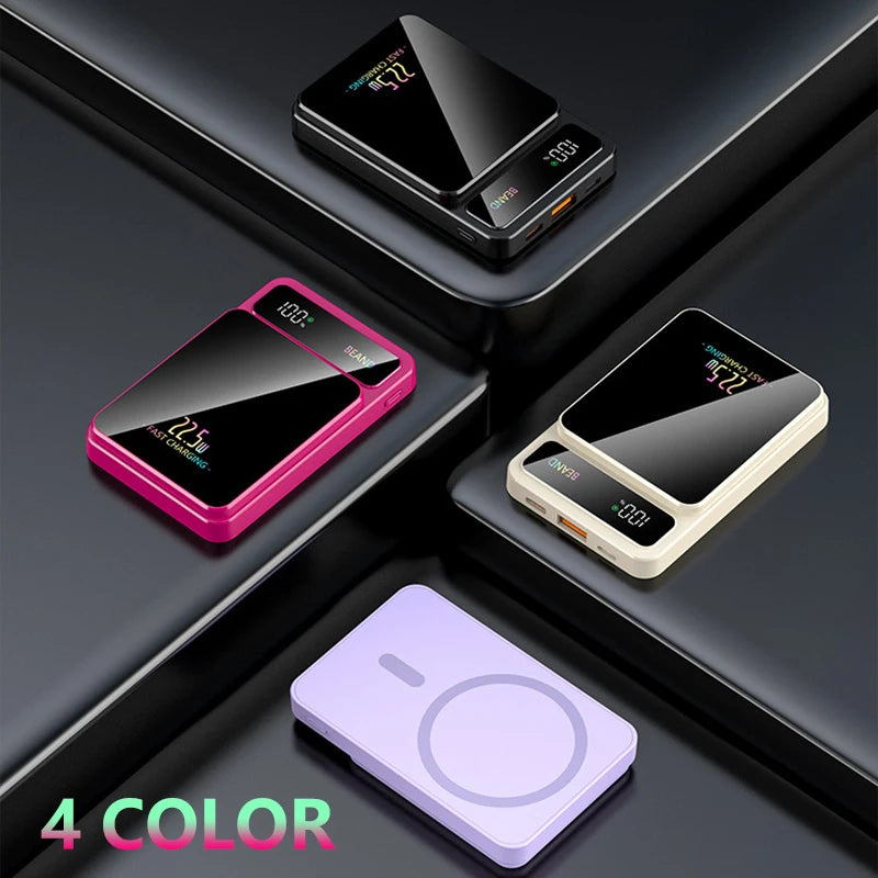 Lenovo 50000mAh Magnetic Wireless Charger Power Bank Portable External