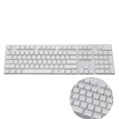 104pcs Universal Mechanical Keyboard Keycaps Ergonomic Blank Keycaps