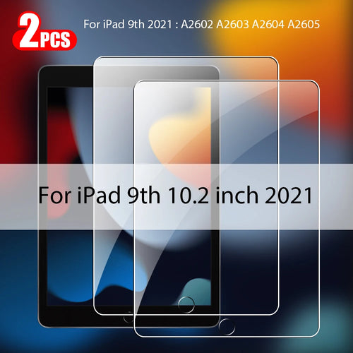 2Pcs Tempered Glass Screen Protector For Ipad Pro 13 11 12.9 M4 Air 5