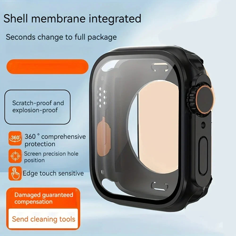 Screen Protector Cover for Apple Watch 44mm 45mm 40mm 41mm Hard PC