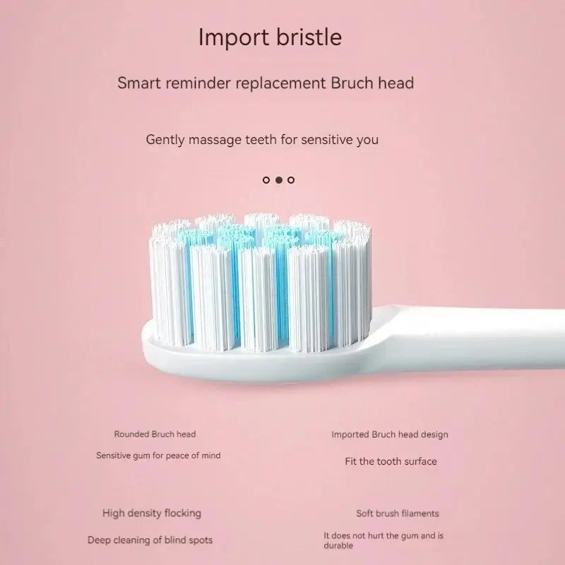 Electric Ultrasonic Toothbrush Six Speed Mode Home Soft Hair USB
