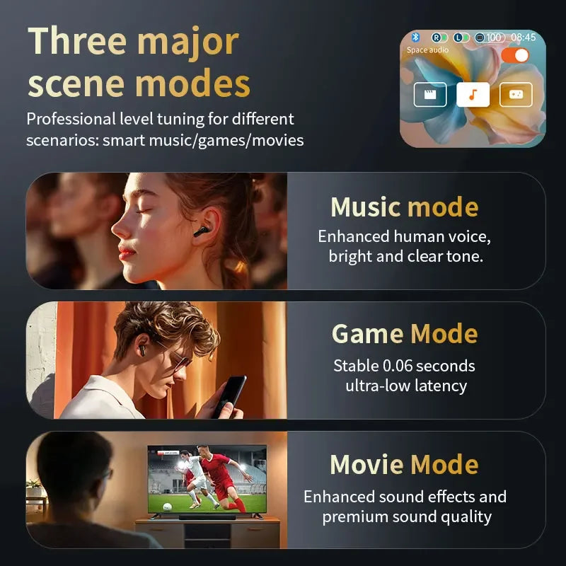 2024 NEW Trend M6 Touch Screen Charging Case 127 Languages Translation