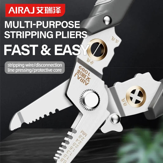 AIRAJ Multifunctional Handheld Branching and Crimping PliersStripping