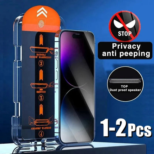 1-2Pcs Privacy Screen Protector Dust free Installation Protector for