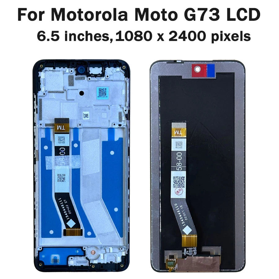 AAA Quality For Motorola Moto G13 G23 G53 G73 E13 LCD Display With