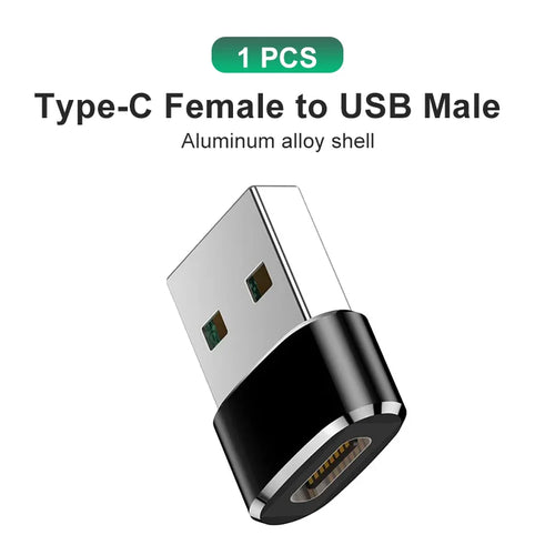 NNBILI Type C to USB Adapter 3.0 USB-C 3.1Male OTG A Female Data