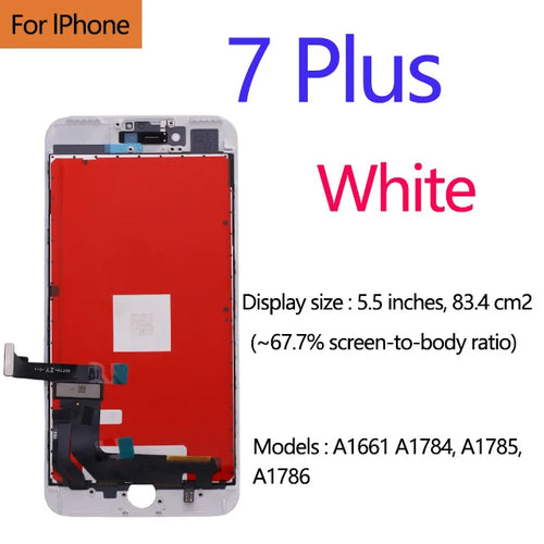 AAA+++ Quality For iPhone 5 5s 5c 6 7 LCD Display Touch Screen For 6s