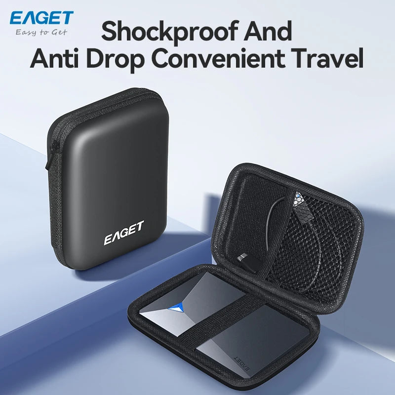 Eaget 2.5 Inch HDD Box Bag Case Portable Hard Drive Bag for External