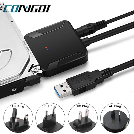 USB 3.0 To Sata 3 Adapter Converter Cable USB3.0 Hard Drive Converter