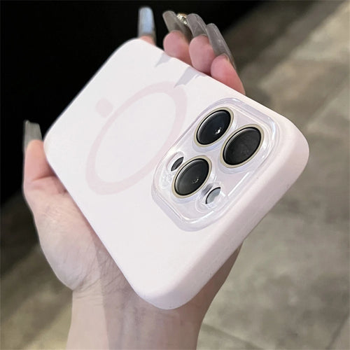 Liquid Silicone Magnetic Case For iPhone 16 15 13 14 12 Pro Max For