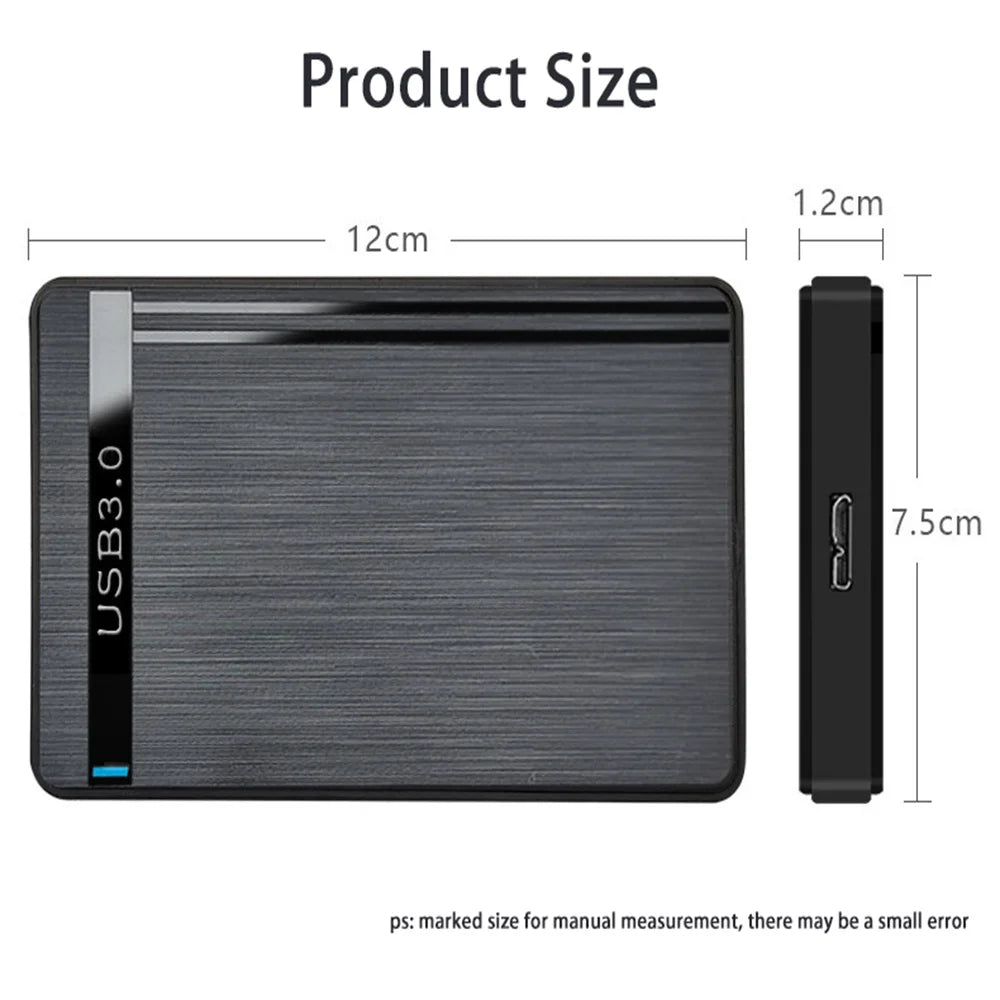 2.5" SATA to USB3.0 HDD Enclosure Mobile Hard Drive Cases for SSD