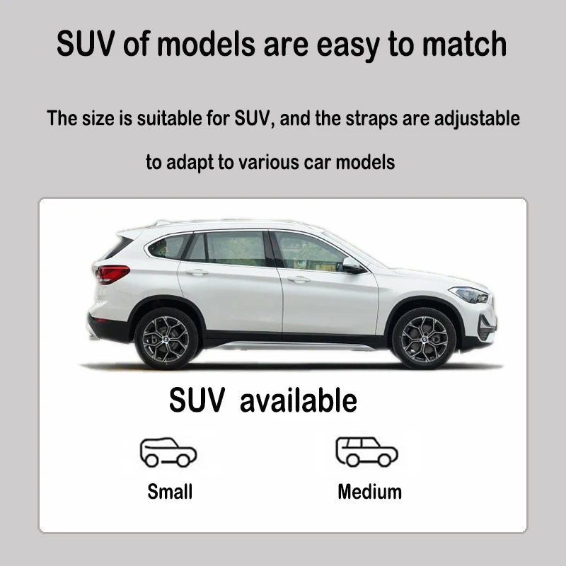 SUV Cargo Liner - Waterproof Trunk Seat Cover for Back Cargo Area,