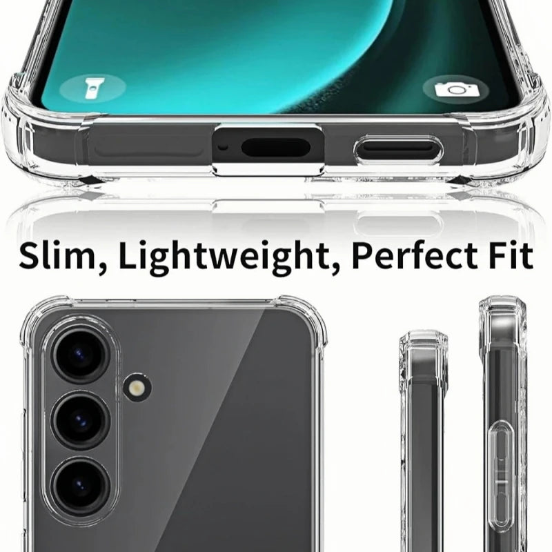 Full Camera Protection Silicone Soft Case For Samsung Galaxy S23 S22