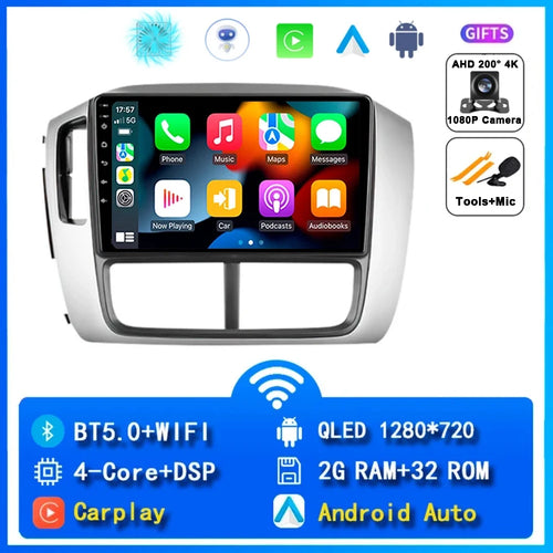 Android14 Carplay Car Radio For Honda Pilot 1 2005 2007 2008