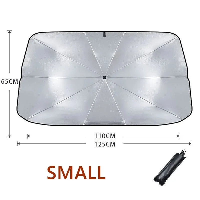 Umbrella Sunshade Car Sunshade Car Sunshade Retractable Sunscreen Heat