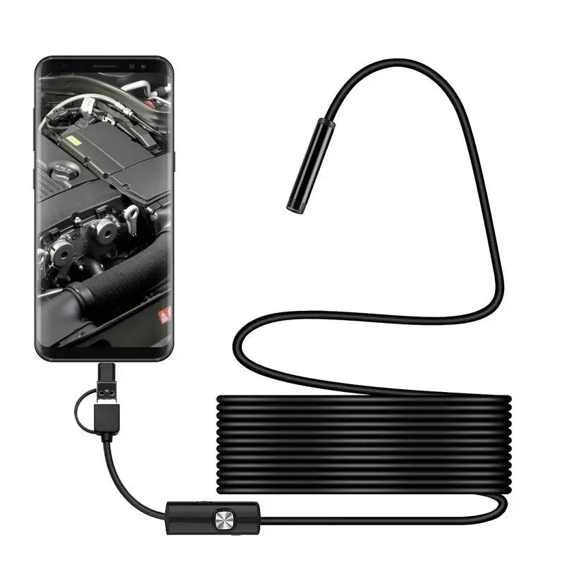3.5m 5m 10m Wire Mini Endoscope Camera 5.5mm Lens for Android
