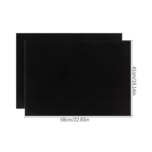 Oven Liners for Bottom of Electric Gas Oven Reusable Non-Stick Teflon