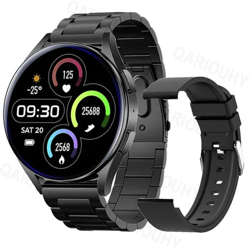 New Smartwatch 6 for Men HD Full Touch Blood Pressure Blood Oxygen
