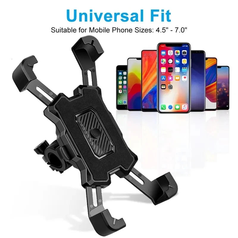 360° Rotatable Electric Bicycle Phone Holder for iPhone Xiaomi Riding