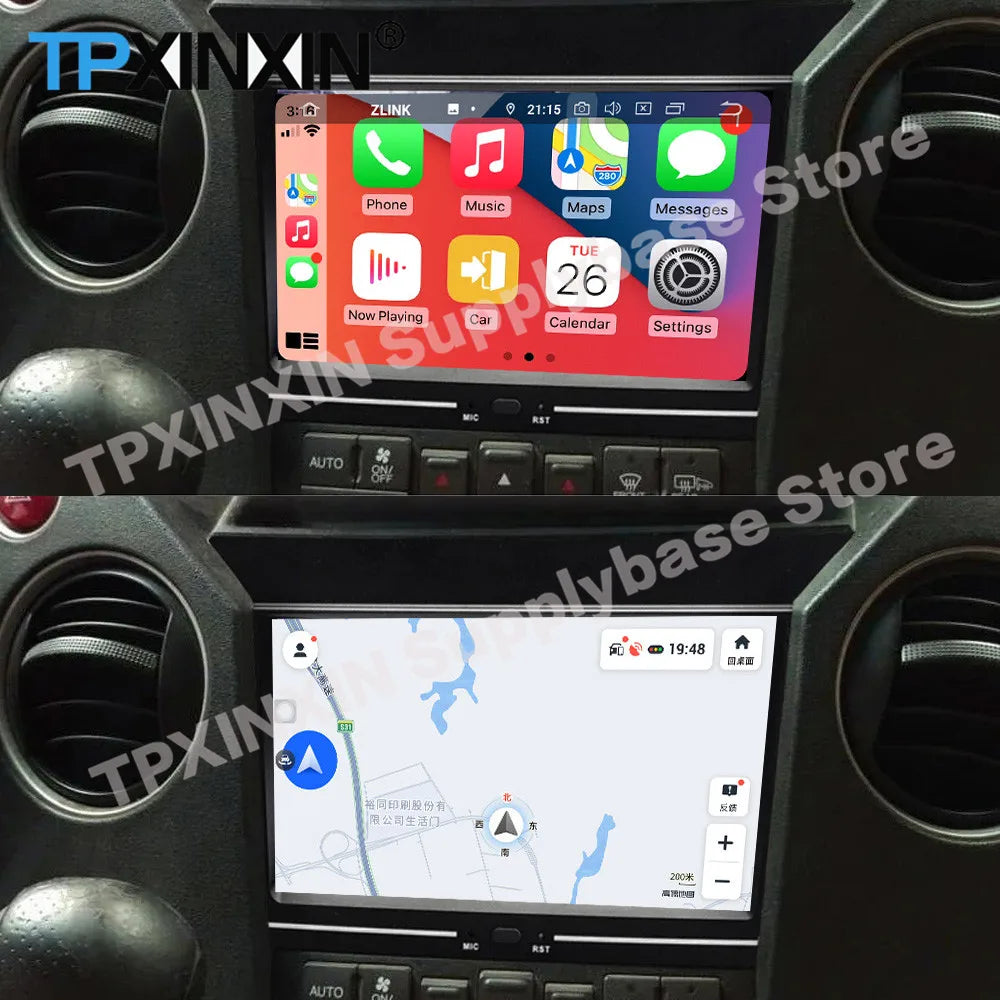 Multimedia Car Radio Stereo Receiver Android Screen For Honda Pilot