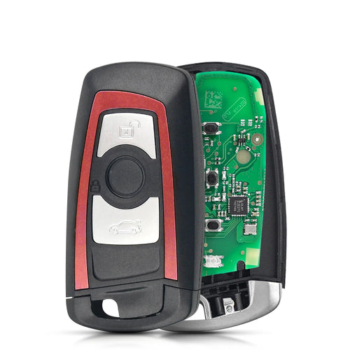 KEYYOU 3/4 Buttons Remote Key Fob For BMW 5 7 F Series FEM /