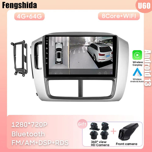 Car Video Player For Honda Pilot 1 2005 - 2008 WIFI Android Auto Car