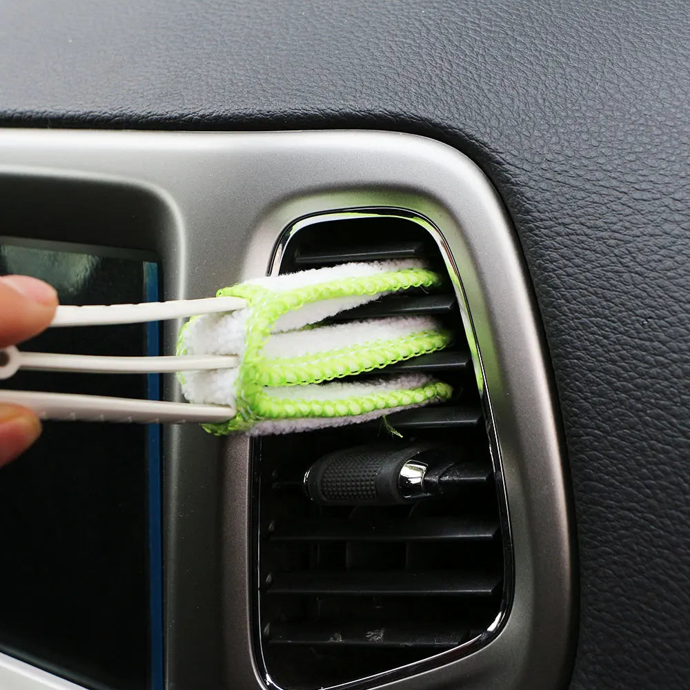 Auto Car Brush Cleaning Tool Auto Air Conditioner Vent Blinds Cleaner