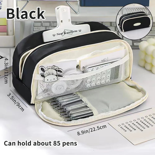 Pencil Case for Junior High School Students Large Capacity Pencil Case
