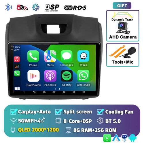 Android 14 Carplay Car Radio Multimedia For Chevrolet TrailBlazer 2012