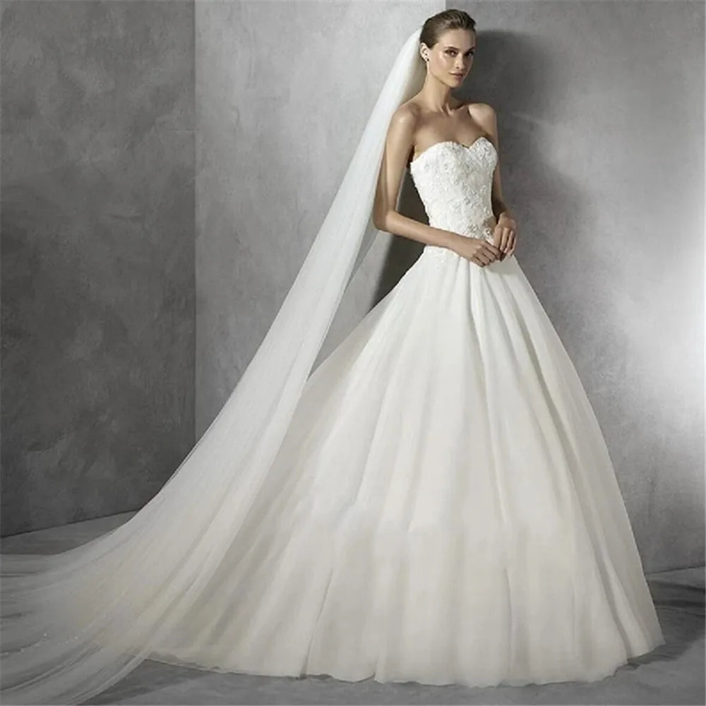 Elegant Bridal Veil with Comb 3 Meter 1 Layer/2 Layer/3 layer White