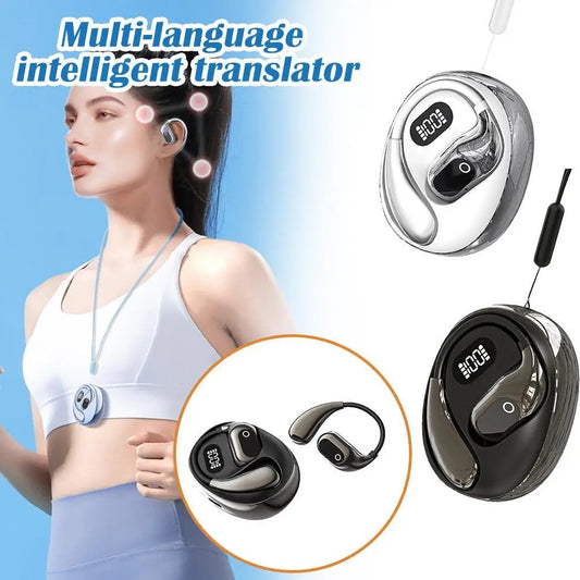 Translator Earbuds AI Simultaneous Language Translator Earphone 2025